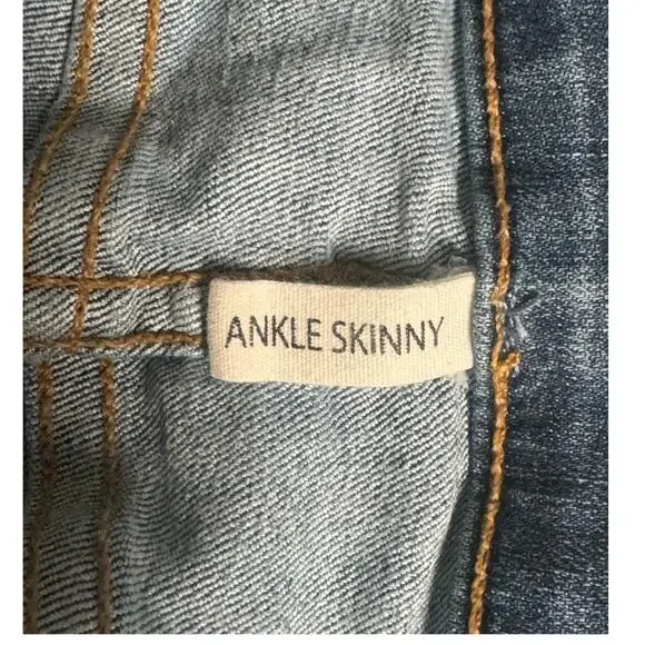 Rag & Bone Ankle Skinny Jean in Lucky Rouge Size 26